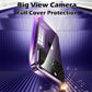 Custodia protettiva per fotocamera con obiettivo in vetro duro trasparente per PC con placcatura di lusso per iPhone 15 13 11 12 14 Pro Max Copertura completa per paraurti trasparente - My Hashtag Shop