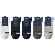 10/5/3 paia Traspirante Con Calze Sportive Da Uomo In Fibra di Bambù Autunno e Inverno Calzini Da Uomo Assorbimento Del Sudore Deodorante Business Sox HASHTAG