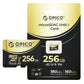 Scheda di memoria ORICO V3 MicroSDXC UHS-I da 256 GB, lettura 180 MB/s 160 MB/s, codifica 4K UHD, U3, Classe 10, V30, A2, Micro SD per drone - My Hashtag Shop