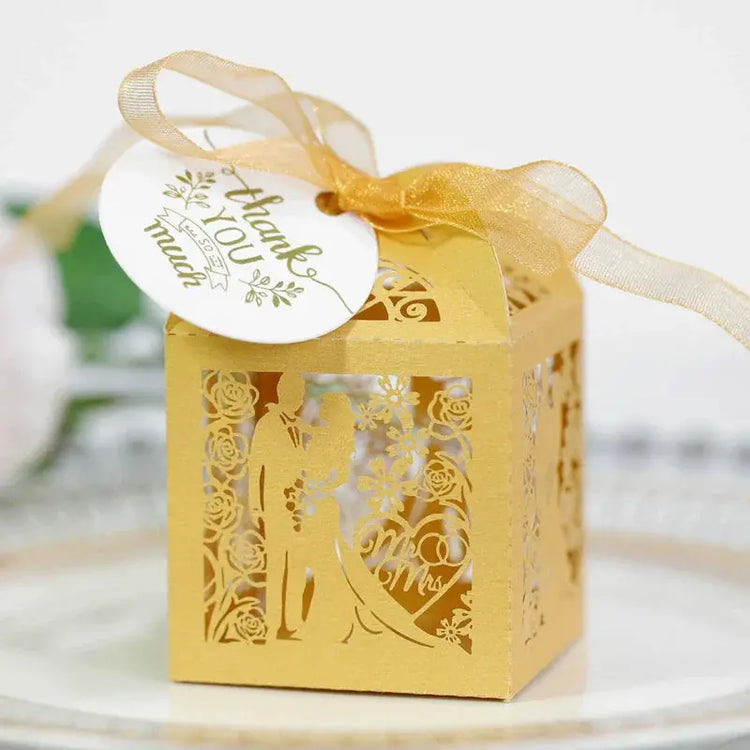 Candy Packaging Boxes for any Event Gift Box with Ribbons Liebe - Making Life Easier