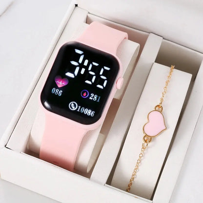 Orologio elettronico a LED orientato all&