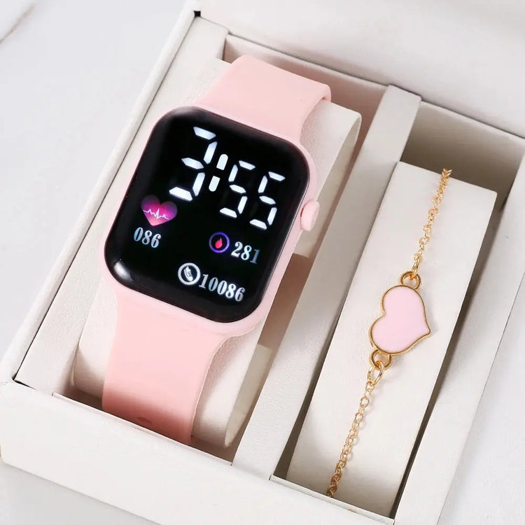 Orologio elettronico a LED orientato all&