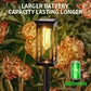 Luci solari a LED impermeabili per vialetto da giardino - Illuminazione automatica del percorso Illuminazione paesaggistica esterna Accensione/spegnimento automatico al tramonto