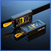 30000mAh 50000mAh 120W ricarica rapida banca di alimentazione trasparente 200000mAh alimentatore Mobile di grande capacità BCAK telefoni cellulari Qua HASHTAG