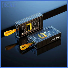 30000mAh 50000mAh 120W ricarica rapida banca di alimentazione trasparente 200000mAh alimentatore Mobile di grande capacità BCAK telefoni cellulari Qua HASHTAG