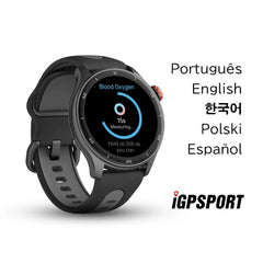 IGPSPORT GPS Fitness Tracking Monitoraggio dei dati Orologio sportivo per nuoto Corsa Escursionismo Corda per saltare Yoga Oltre 50+ Altri allenamenti HASHTAG