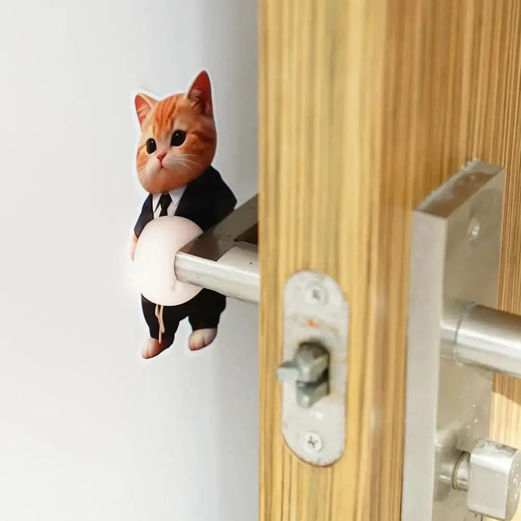 Adesivi 3D a Forma di Cucciolo con Pancia Gonfia, Adesivi Morbidi 3D a Forma di Gatto per Cover di Telefoni, Quaderni, Scrapbooking e Decorazioni Fai-da-Te - My Hashtag Shop