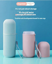 Custodia protettiva per dentifricio portatile, HASHTAG