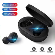 TWS A6S cuffie Bluetooth Wireless auricolari Noice Cancelling auricolari cuffie Bluetooth con microfono per Huawei Xiaomi Redmi HASHTAG