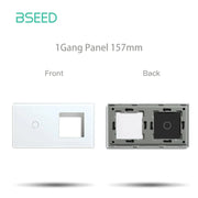 BSEED Wifi Smart termostati caldaia elettrica riscaldamento a pavimento dell'acqua Controller centrale interruttore presa pannello in vetro parte accessorio fai da te HASHTAG