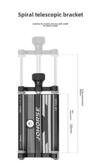 Porta cellulare per bicicletta da strada Mountain Bike Bicicletta elettrica Navigazione da asporto Porta cellulare Avvolgimento a bolle e anti-... HASHTAG