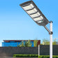 Lampada Solare da Esterno 15000W Ultra Potente Lampione Solare 320 °   Lampada da Giardino con Sensore IR per Illuminazione dal Tramonto all&