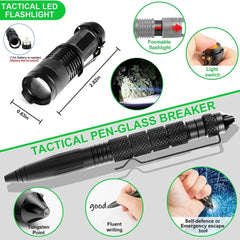 Emergency Survival Kit Professional Military Gear First Aid Kit Equipment for Men Dad Husband Who Like Outdoor Camping Hiking HASHTAG