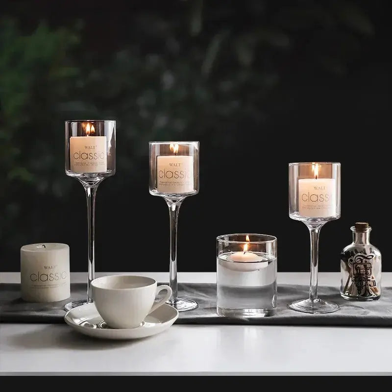 Candlelight For Events Glass European Romantic Liebe - Making Life Easier