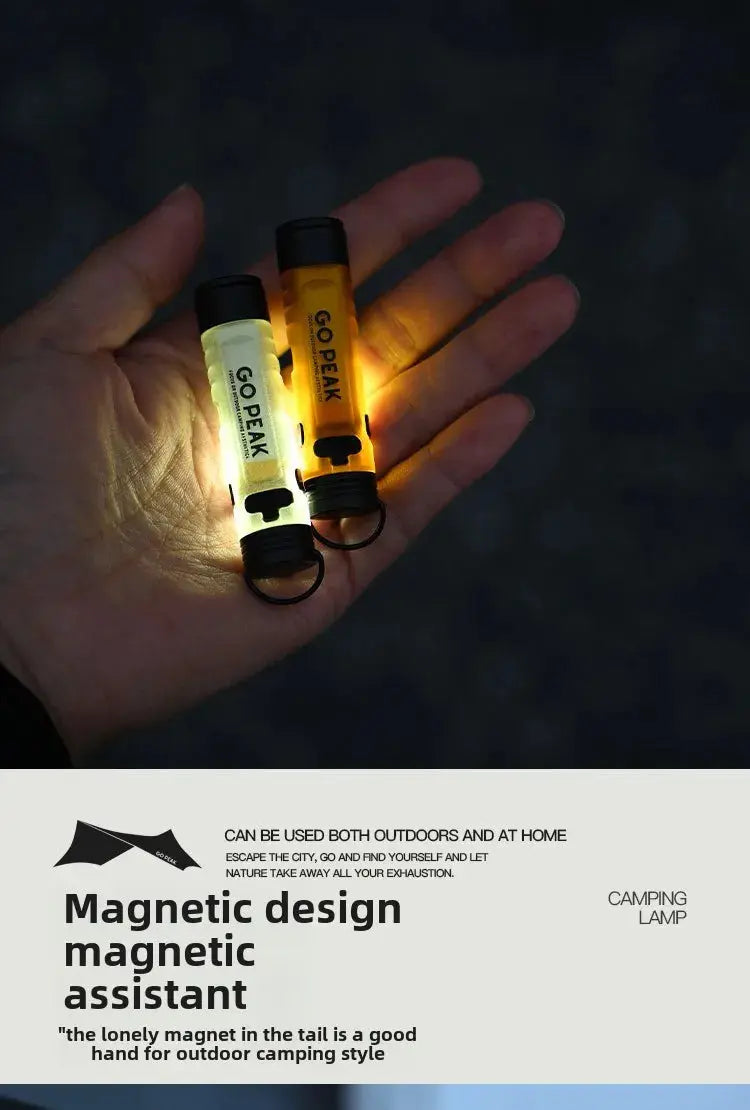Mini Torcia Elettrica Chiave Esterna Clip Cap Ambient Led Lunga Resistenza Disastro Sollievo Emergenza 5050 Piccola Luce - My Hashtag Shop