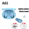 TWS A6S cuffie Bluetooth Wireless auricolari Noice Cancelling auricolari cuffie Bluetooth con microfono per Huawei Xiaomi Redmi HASHTAG