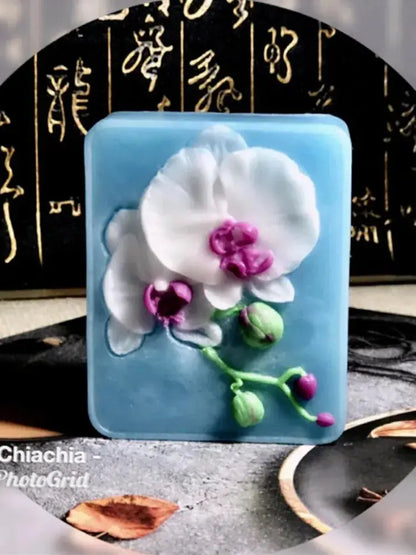 Elegant Sunflower Soap Mold 3D Rectangler - HASHTAG