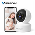 Telecamera di sicurezza interna Vstarcam per la casa 360 °   Copertura Visione notturna a colori Rilevazione movimento audio bidirezionale Personalizza la zona - My Hashtag Shop