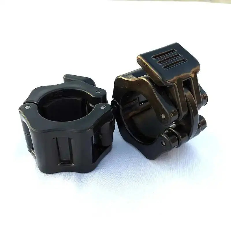 Collari Spinlock Bilanciere Collare Blocco Manubri Clip Morsetto Barra di sollevamento pesi Palestra Manubri Fitness Body Building - My Hashtag Shop