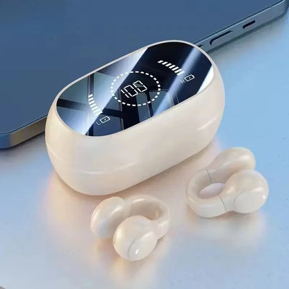 Auricolari Wireless a Conduzione Ossea Bosete di Alta Qualità, Bluetooth con Riduzione del Rumore, per Sport, Compatibili con Xiaomi e iPhone