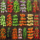 Artificial strings model assorted vegetables and fruits. Liebe - Making Life Easier