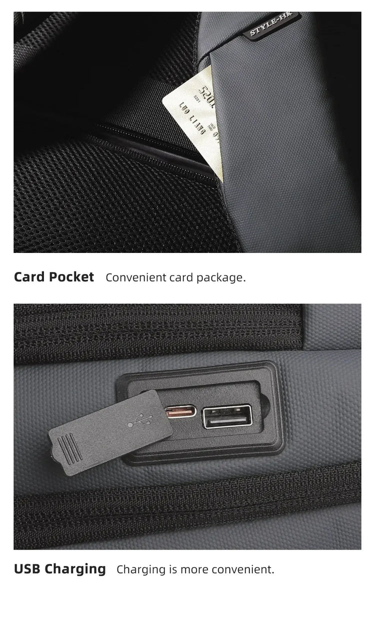 NNEOBA Expandable 17.3 Laptop Backpack Green-3