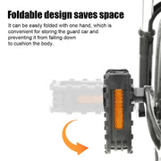 Pedali della piattaforma della bicicletta pedana del pedale della bicicletta antiscivolo con accessori per l'equitazione del riflettore per il veicolo elettrico della bici pieghevole HASHTAG