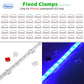 Connettore per luci a nastro RGB a 4 pin per IP20 IP65 5050 3528 Connettori per strisce luminose a filo da 10 mm Morsetto di fissaggio Collegamento rapido