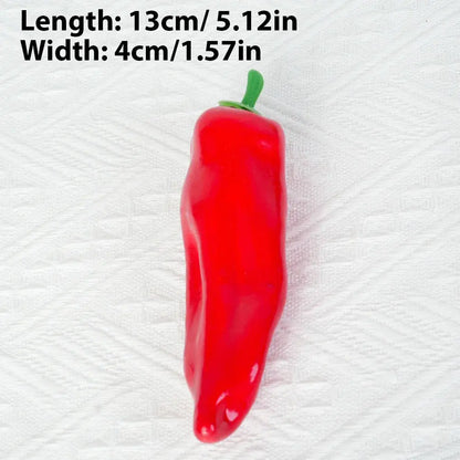 Artificial PE Pepper green simulated vegetables fruit model party. Liebe - Making Life Easier