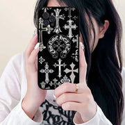 Custodia per telefono classica di lusso C-ChromeS H-Heart Custodia per telefono per Iphone 17 Air 16 15 14 13 12 11 Pro Max 16 15 14 Plus Custodia morbida in TPU HASHTAG