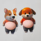Adesivi 3D a Forma di Cucciolo, Decorazione Squeezable Shiba Inu, Gadget per Feste di Compleanno per Bambini, Articoli per Festival - My Hashtag Shop