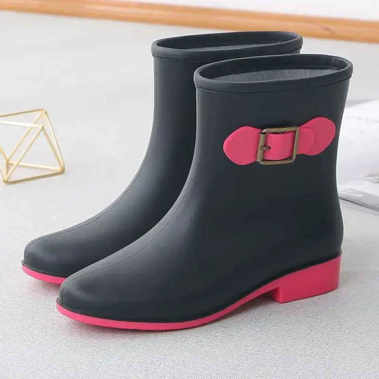 Waterproof Rain Boots with Thermal Lining Nonslip Rubber Liebe - Making Life Easier