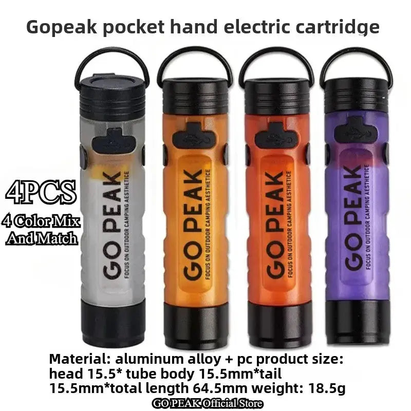 Mini Torcia Elettrica Chiave Esterna Clip Cap Ambient Led Lunga Resistenza Disastro Sollievo Emergenza 5050 Piccola Luce - My Hashtag Shop