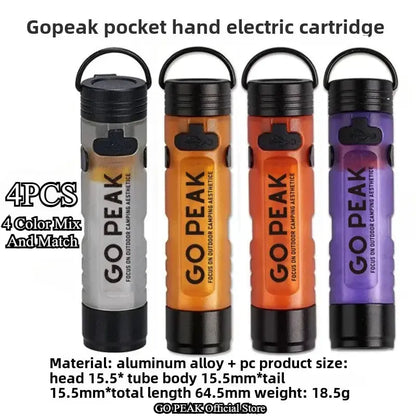 Mini Torcia Elettrica Chiave Esterna Clip Cap Ambient Led Lunga Resistenza Disastro Sollievo Emergenza 5050 Piccola Luce - My Hashtag Shop