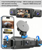 Dashcam 4 canali wifi car dvr cruscotto telecamere per auto way back box modalità parcheggio 24 ore anteriore e posteriore interno 360 dash cam - My Hashtag Shop