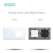 BSEED Wifi Smart termostati caldaia elettrica riscaldamento a pavimento dell'acqua Controller centrale interruttore presa pannello in vetro parte accessorio fai da te HASHTAG