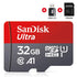 Scheda di memoria 512 GB 256 GB 128 GB 64 GB 32 GB 100 MB/S Scheda Micro SD UHS-1 Scheda flash Memoria Microsd SD + adattatore per lettore di schede - My Hashtag Shop