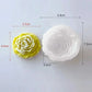 3D Peony Candle Silicone Mold. Liebe - Making Life Easier