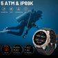 KOSPET TANK T3 Ultra GPS Smart Watch per uomo Smartwatch donna 470mAh batteria digitale Fitness AMOLED AOD orologi Bluetooth