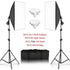 SH Kit di illuminazione Fotografia 50x70CM Softbox Sistema di illuminazione professionale con lampadine fotografiche E27 Attrezzatura per studio fotografico - My Hashtag Shop