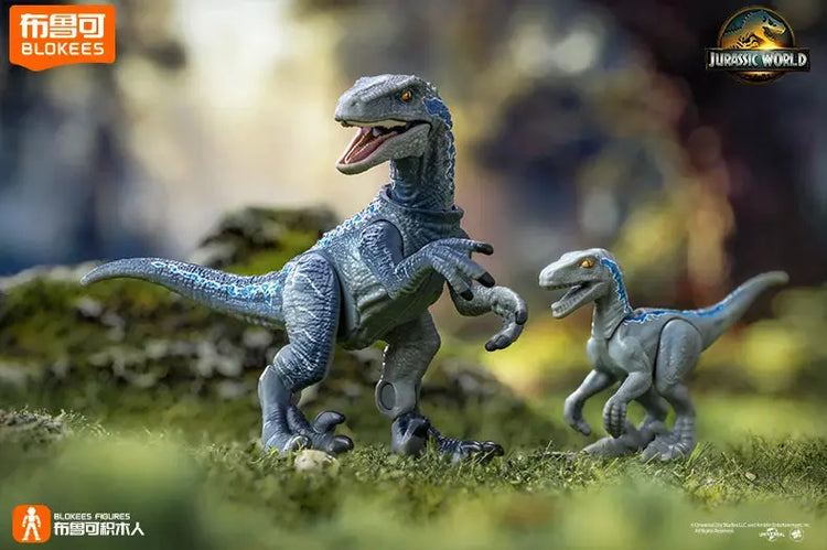 BLOKEES Building Block Man Set naturale -Jurassic Periodo Mondo Dinosauro Dinosauro Modello di assemblaggio Scatola cieca Giocattolo Regali per bambini - My Hashtag Shop