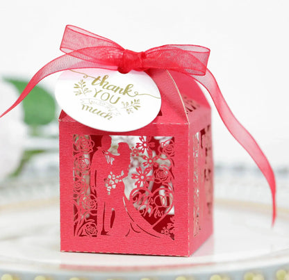 Candy Packaging Boxes for any Event Gift Box with Ribbons Liebe - Making Life Easier