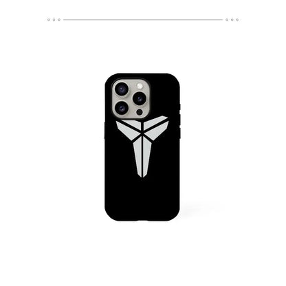 K-Kobe Basketball Star Logo Custodia per telefono Pellicola Shell per IPhone 16 15 14 13 12 11 Pro Max Plus - My Hashtag Shop