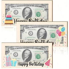 birthday present, suitable for party gifts and decorations, DIY cash envelopes and greeting cards HASHTAG