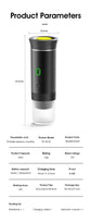 Macchina per caffè espresso portatile elettrica wireless per auto e casa Caffettiera da campeggio Caffettiera da viaggio in polvere con capsule 3 in 1 My Hashtag Shop