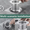 exhaust filterFloor Drain Filter Hair Catcher Shower Sink Strainer Anti-Clog Kitchen Sink Bathroom Fixtures HASHTAG