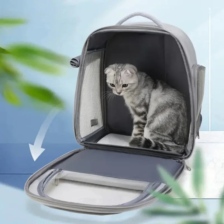 Zaino per animali domestici per gatti e cani Borsa da trasporto traspirante con capsula trasparente per esterni di grandi dimensioni Forniture per animali domestici - My Hashtag Shop