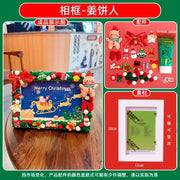 DIY Christmas gifts Gum Cream 6 Inch Photo Frame Materials Packaging Handmade Production Wooden Cartoon Photo Frame HASHTAG