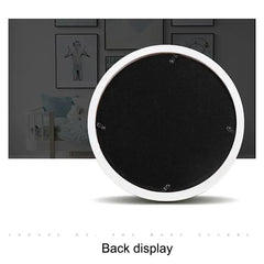 Cornici rotonde in legno regalo creativo fai da te appeso a parete porta foto in legno cornice per foto a parete decorazione rotonda per la casa HASHTAG