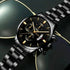 Orologio da uomo in acciaio inossidabile alla moda Orologio da polso al quarzo con calendario di lusso Orologi da uomo d&